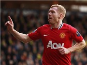 Bóng đá anh, ngoại hạng anh, lịch thi đấu euro 2012, Scholes tin mỗi trận của M.U là một trận chung kết